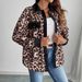 Women's Clothing supply of women's corduroy leopard print casual jacket hot selling hot shirt outer_ecoleips.com
