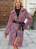 Women's Clothing Luxury Faux Fur Coat – Leopard Print Winter Coat With Notched Collar For Women_ecoleips.com
