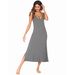 Aria Basics Aria Basics Spring Summer Cross-border European And American Women's Wear Pajamas, Printed Modal Camisole Long Dress, Casual Home_ecoleips.com