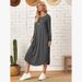 Aria Basics Aria Basics 2022 Autumn Winter New European And American Women's Fashion Solid Color Knitted Side Seam Straight Insert Pocket Curved_ecoleips.com