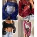 New European And American Sun Protection Cardigan For Women, Hollow-out Knitwear, Sexy Solid Color_ecoleips.com