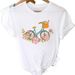 Minimalist Short-Sleeve T-Shirt For Urban Girls, Summer Women's Tee_ecoleips.com