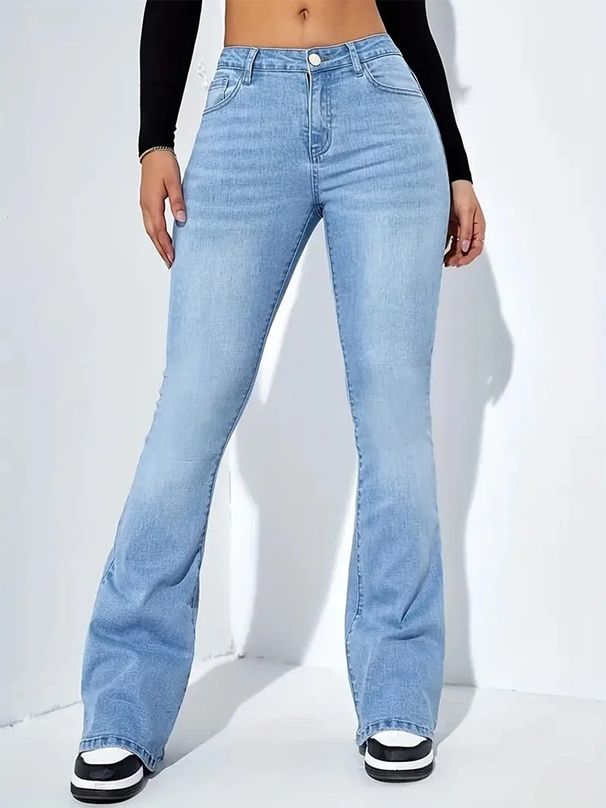 Women's Clothing Retro Flared Jeans For Women Summer New Style Trendy Straight Loose Design Niche Casual Pants Trendy_ecoleips.com