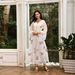 AB213 European And American Fashion Plus-size Dress, Hot-selling Gold-embossed Chiffon Women's Robe_ecoleips.com
