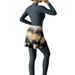 Women's Clothing Muslim Swimsuit Conservative Belly Covering Slimming Beach Swimming Suit_ecoleips.com