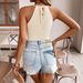Women's Clothing Sexy Hollow Out Camisole Vest American Style Hot Selling Summer Top New Arrival_ecoleips.com