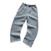 Casual Embroidered Zipper Sweatpants High Street Hip Hop Rap Style Men's And Women's Long Pants Street Style_ecoleips.com