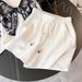 Women's Clothing Summer New Style Printed Age Reducing Short Sleeved Suit Fashionable Temperament Slim All Match Casual Two Piece Suit For Women_ecoleips.com