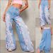 2025 Bow High Waist Wide Leg Jeans Street Distressed Loose Ladies Jeans_ecoleips.com