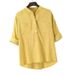Large Size White Shirt Women's Long-Sleeved Outer Wear Loose Casual Design Sense V-Neck Shirt Top_ecoleips.com