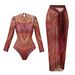 Women's Clothing One Piece Swimsuit Sunscreen Quick Drying_ecoleips.com