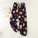 Summer New Viscose Floral Printing Long Trousers For Women Homewear Thin Section Loose Pajama Female Night Pants Lounge Wear_ecoleips.com