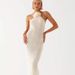 New Women's Solid Color Knitted Hook Flower Beach Bikini Swimsuit Blouse Sunscreen Suit Sunscreen Dress_ecoleips.com