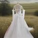 Women's Clothing Style Light Wedding Dress Halter Neck Long Girl Short Train Summer Style For Photo Shoots And Wedding Women's Party Wear_ecoleips.com