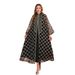 Verve Dubai Abaya Elegant Clothing Embroidered Robe Muslim Women's Long Dress_ecoleips.com