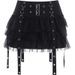 Summer New Women's Dark Fashion Trendsetter Short Skirt Sexy Slim Fit Cake Skirt for Women CF23443_ecoleips.com