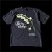 Retired Harajuku Style Vintage Peach Blossom Print T-Shirt, Loose Fit Oversized Cotton Tee, Artistic Short Sleeve Top For Women_ecoleips.com
