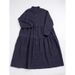 Women's Clothing Autumn New Forest Linen Dress Nine Points Long Sleeves High Waist Big Swing Skirt Loose Comfortable Cardigan Cotton Linen Long Skirt_ecoleips.com