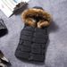 Women's Clothing New Down Cotton Vest Women Autumn And Winter Short Women's Hooded Cotton Coat Winter Vest Jacket_ecoleips.com
