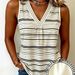 Women's plus Size Summer Plaid Tank Top Breathable Stretch Sleeveless Casual Wear Camisole_ecoleips.com