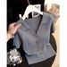 plus Size Women's Classic Collar Polo Shirt Loose Fit Breathable Bamboo Viscose Blended T-Shirt_ecoleips.com