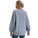 2026 New Women's Sweater Crew Neck Loose Long Sleeve Sweater Tide_ecoleips.com
