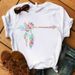 Cross-border Supply Of Summer European And American Dreamcatcher Pattern Loose Trendy Printed T-shirts For Women_ecoleips.com