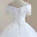European American Off-Shoulder Wedding Dress 2026 New Style Export Tassel Court Bridal Travel Photography Departure Train Dress_ecoleips.com