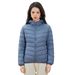Pinghu Chixin Clothing Autumn Winter New National Standard 90 Lightweight Down Jacket Women's Hooded Simple Coat_ecoleips.com