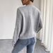 2025 Spring And Autumn Cross-Border Colorful Button Knit Cardigan, Casual Versatile Long-Sleeve Knitwear For Women,_ecoleips.com