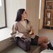 Women's Casual Long Sleeved Button Sweater Cardigan Solid Color Spring Autumn Fashion Solid Color_ecoleips.com