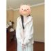 Korean-style High-end Knitted Cardigan Women, Mink Plush Sweatshirt, Fleece-lined Jacket, New Style For Petite Women In_ecoleips.com