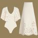 Women's One Piece Swimsuit High End Hollow Design Summer Sexy Vacation Fashion Polyester Nylon_ecoleips.com