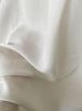 Neo Shirt With Inspired Embroidery – Minimalist Elegance Blouse (Modal Blend, Versatile White Top, Cultural Aesthetic)_ecoleips.com