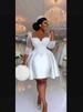 plus Size Wedding Dress African Brides Lace Long Sleeve Evening Gown Women's Party Wear_ecoleips.com