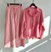 Women's Vintage 2 Piece Set High Waist Loose Trousers Cotton Linen Blend Shirt Pants Outfit Plus Size_ecoleips.com