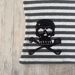 Women's Printed Backless Tank Top Summer Fashion Striped Design Skull Pattern Trendy Strapless Bra Wholesale Hot Girl Personality_ecoleips.com