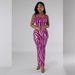 Verve TD2768 Summer Women's Zebra Print Elegant Long Backless Two-Way Dress_ecoleips.com