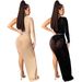 Voya Voya Women's New European And American Women's Clothing Sexy Nightclub Mesh See-through Irregular_ecoleips.com