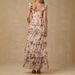 Women's Petite Floral Print Dress Summer Stylish Bow Suspender Dress Clothing for Women_ecoleips.com