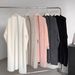 Cloud-Touch Cardigan – Oversized Longline V-Neck Knit Coat In Faux Mink Texture (6 Versatile Colors)_ecoleips.com