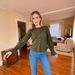 Essential Solid Color Knit Sweater - Women's Oversized Pullover With Comfortable Core-Spun Yarn (Olive Green, S-Xxl)_ecoleips.com