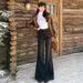 Orange Silk Women's Clothing#American-style Black And Gray Loose-fitting Flared Jeans, New Spring Design With A Trendy_ecoleips.com