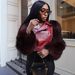 Women's Patchwork Fur Motorcycle Jacket European American Style Short Faux Leather Warm Top For Autumn Winter Fashion Street_ecoleips.com