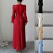 Women's Clothing Women's Elegant Light Luxury Pleated Dress Style Solid Color Cross Neck Full Swing For Formal & Casual For Women_ecoleips.com