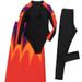 Women's Clothing Diving Suit Swimsuit Female Sexy Slim Long Sleeve Seaside Beach Sun Protection_ecoleips.com