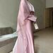 European American Cross-Border 2025 Autumn New Soft And Sweet Elegant Long-Sleeve Long Silky Dress For Women_ecoleips.com