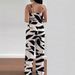 Women's Clothing Summer Fashion Sexy Suspenders Elastic Waist Tie Wide Leg Pants Two Piece Suit_ecoleips.com