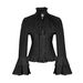 Verve Inner Wear Lolita French Long Sleeve Gothic Style Women's Top Lace Shirt_ecoleips.com