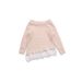 Loose Versatile Lace Splicing Knitted Sweater_ecoleips.com